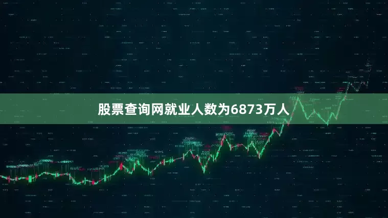 股票查询网就业人数为6873万人