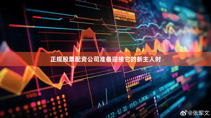 正规股票配资公司准备迎接它的新主人时